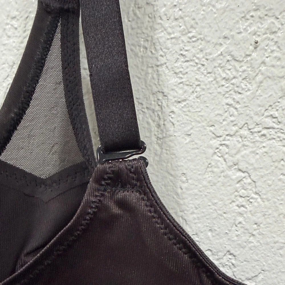 Ruby Ribbon Black Sheer Cami - Picture 6 of 8